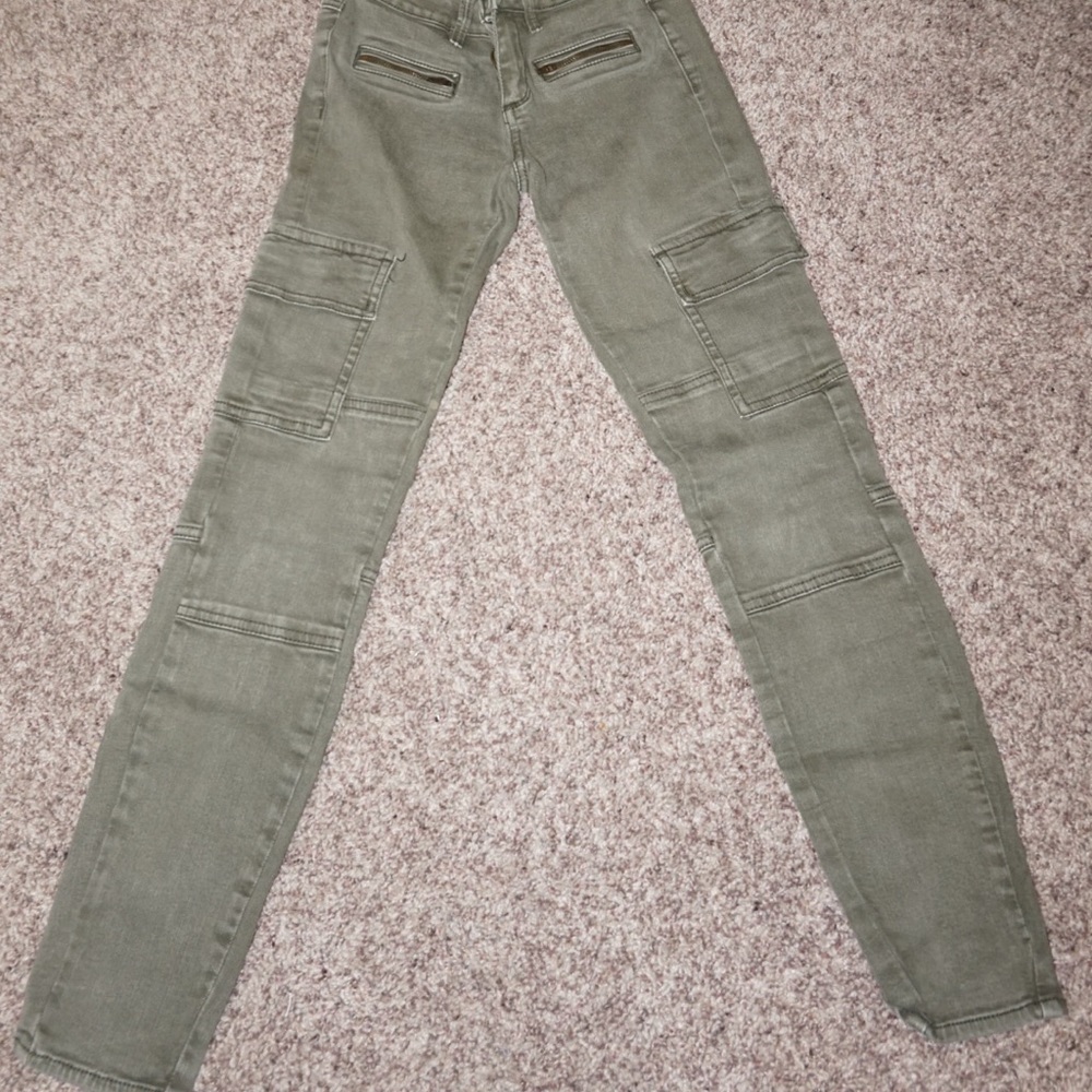 Zippered Cargo pants (skinny)